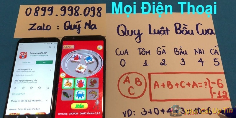Cách đoán bầu cua trên điện thoại Cách đoán bầu cua trên điện thoại